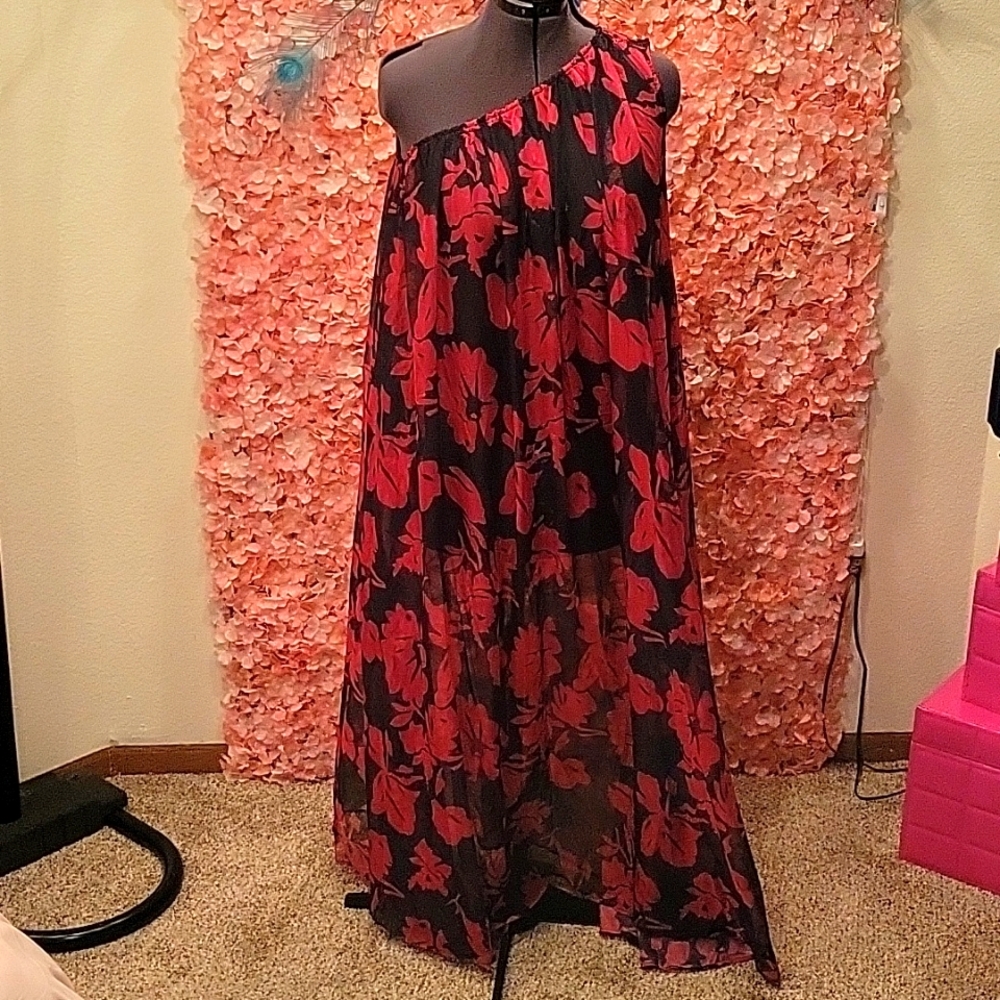 One Shoulder Goddess dress